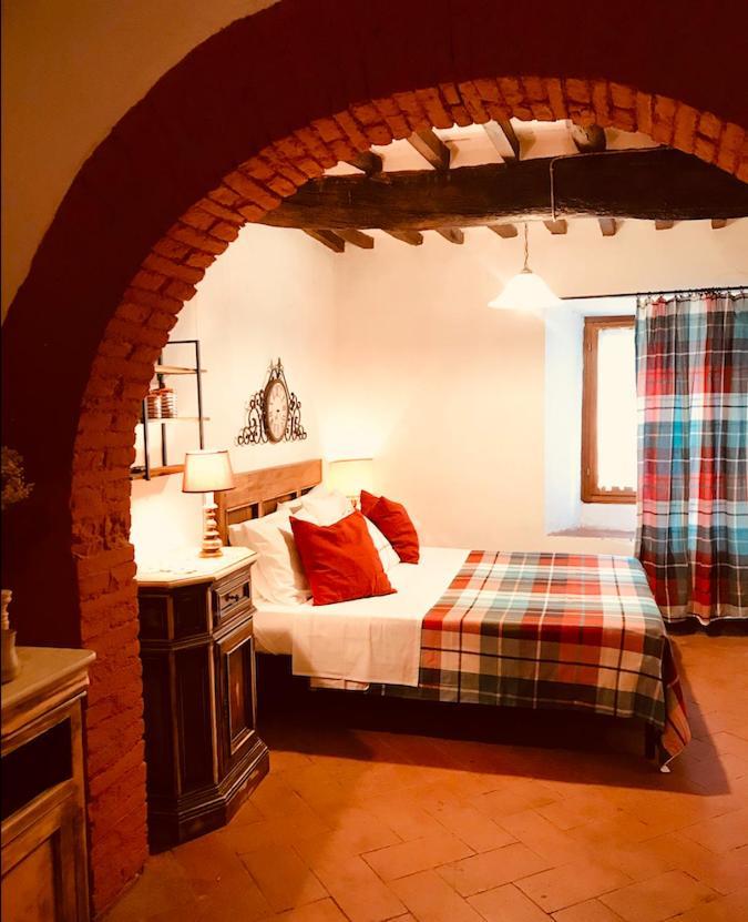 Camera E Appartamento Toscana - B&B Palazzo Robicci Кастильон-Фьорентино Экстерьер фото